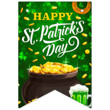 St patty's dayバンティング旗