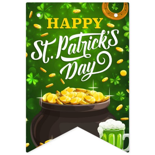 St patty's dayバンティング旗 バンティングフラッグ (第11の旗)