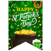 St patty's dayバンティング旗 バンティングフラッグ (第1の旗)