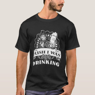 St pattys day服の男性アイルランド私は飲んでいた tシャツ