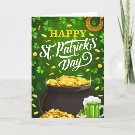 St patty's day カード (正面)