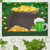 st patty's day  キッチンタオル (折り畳み)