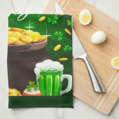 st patty's day  キッチンタオル (四つ折り)