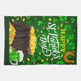 st patty's day キッチンタオル