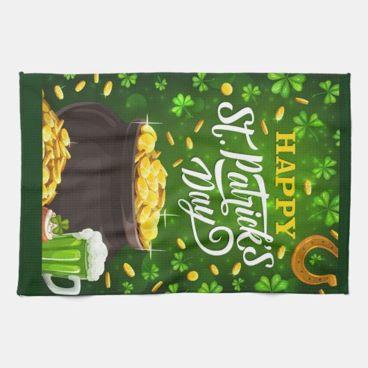 st patty's day  キッチンタオル (横)