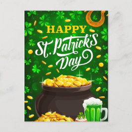 St patty's day ポストカード