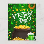 St patty's day ポストカード (正面)
