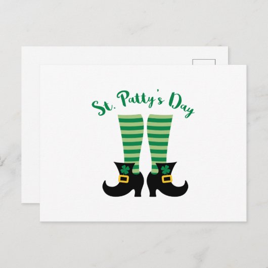 St patty's day ポストカード (正面/裏面)