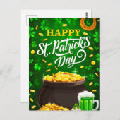 St patty's day ポストカード (正面/裏面)