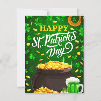 St patty's day ポストカード