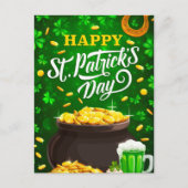 St patty's day ポストカード (正面)