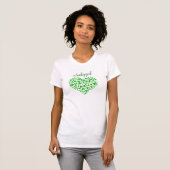 St patty's dayTシャツ、ラッキーガール Tシャツ (正面フル)