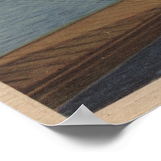 St. Paul, MN – コモパークのウォーターバイクレース ポスター (角)