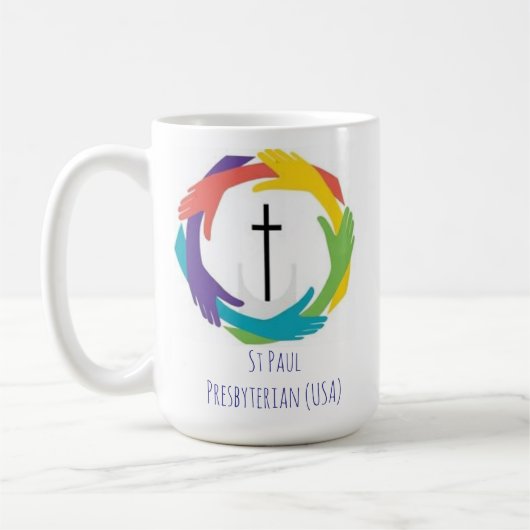 St Paul Pres Mission Mug コーヒーマグカップ (左)