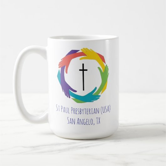 St Paul Pres Mission Mug 15 oz コーヒーマグカップ (左)