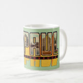 St Paul Retro Greeting Mug コーヒーマグカップ (正面右)