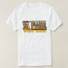 St Paul Retro Greeting T-Shirt Tシャツ