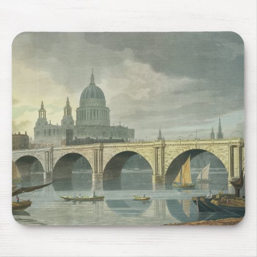 St Paulsのカテドラルの南西の眺め マウスパッド (正面)