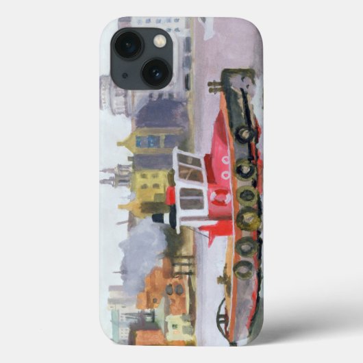 St. Pauls 1996年を渡す赤い引っ張り Case-Mate iPhoneケース (裏面)