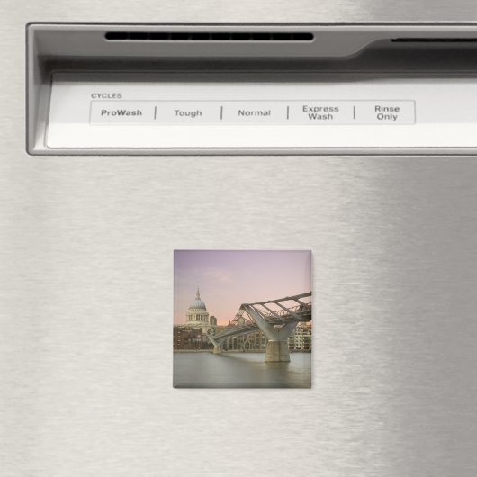 St Pauls at Dusk1 マグネット (インサイチュ (食洗機))