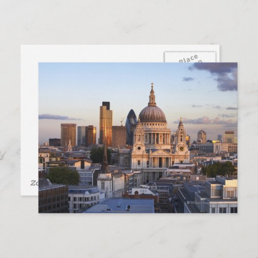 St Paul's Cathedral ポストカード (正面/裏面)