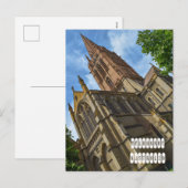 St Paul's Cathedral in Melbourne シーズンポストカード (正面/裏面)