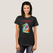 St Pete Beach Flamingo Surfboard Tシャツ (正面フル)