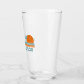 St. Pete Beach Florida Sun Palm Trees タンブラーグラス (左)