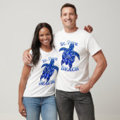 St Pete Beach Florida Vacation Tribal Turtle Tシャツ (ユニセックス)