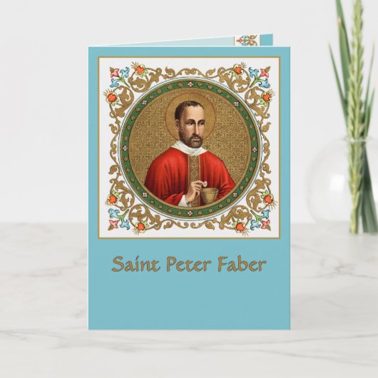 St. Peter Faber (BK 051)あいさつ空白の/メモ カード (正面)