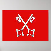 St Peter flag ポスター (正面)