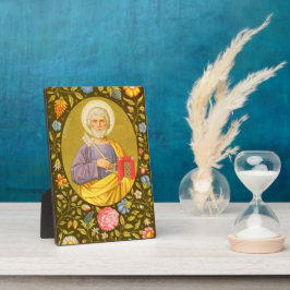 St. Peter (PM 07) 5"x7" Plak 2 with Easel フォトプラーク