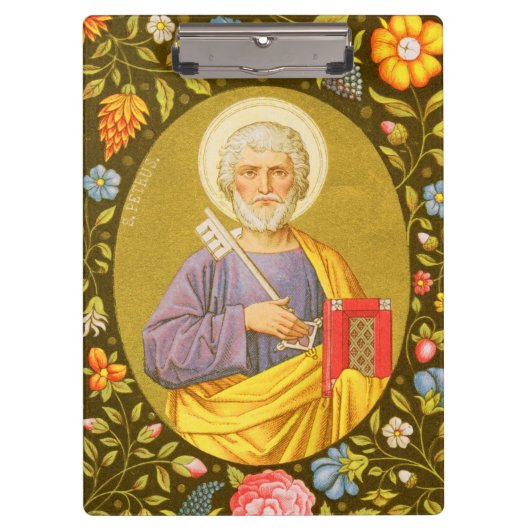 St. Peter the Apostle (PM 07)カスタマイズ可能 クリップボード (正面)