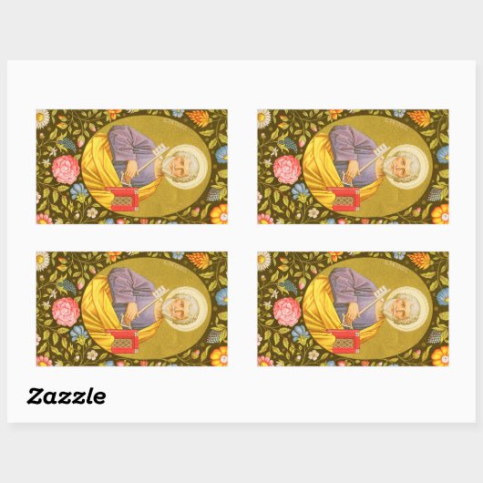 St. Peter the Apostle (PM 07) 長方形シール (シート)