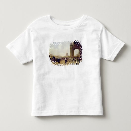 St. Peterburgの宮殿の正方形のパレード トドラーTシャツ (正面)