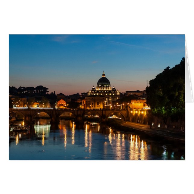 St Petersとの夜までにローマ。 (正面横)