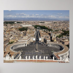 St Petersスクエア、ローマ ポスター