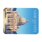 St. Peter's Basilica Italy マグネット (横)