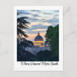 St. Peter's Basilica | Rome, Italy ポストカード