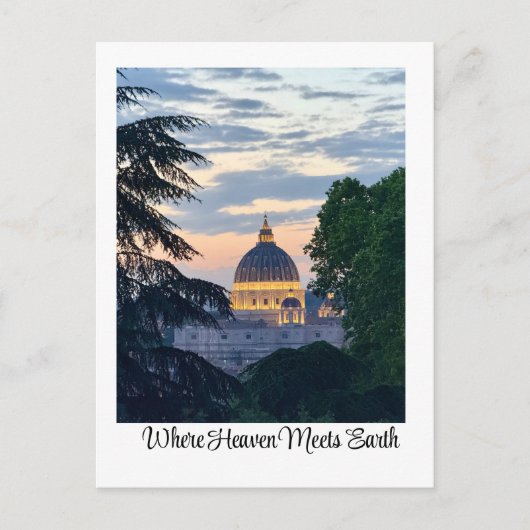 St. Peter's Basilica | Rome, Italy ポストカード (正面)