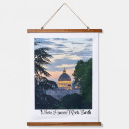 St. Peter's Basilica | Rome, Italy 吊り下げ型タペストリー