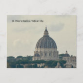 St. Peter's Basilica, Vatican City ポストカード (正面)