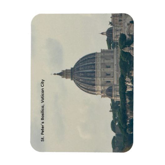 St. Peter's Basilica, Vatican City マグネット (縦)
