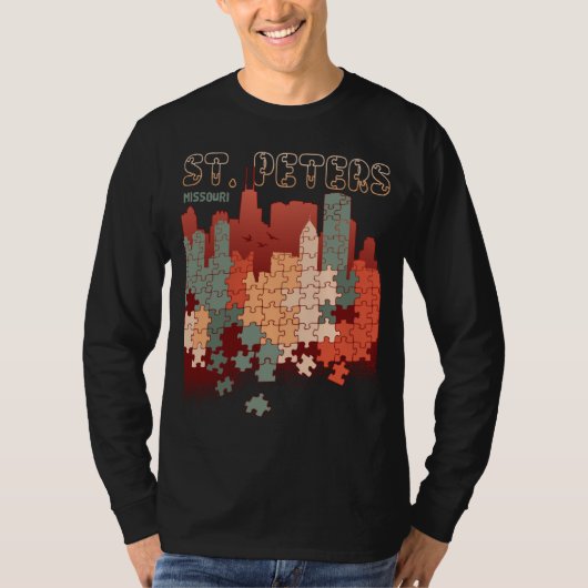St Peters In Missouri Travel Souvenir Tシャツ (正面)