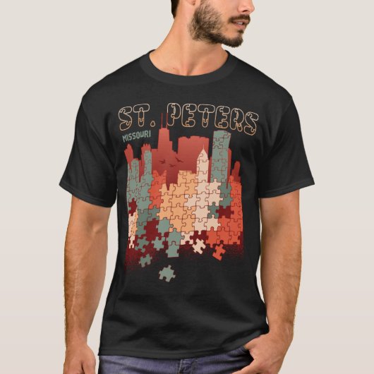 St Peters In Missouri Travel Souvenir Tシャツ (正面)