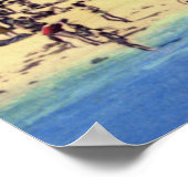 St. Petersburg Florida Vinoy Park Hotel Beach ポスター (角)