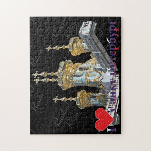 St. Petersburg Russland Russia  Puzzles ジグソーパズル (縦)