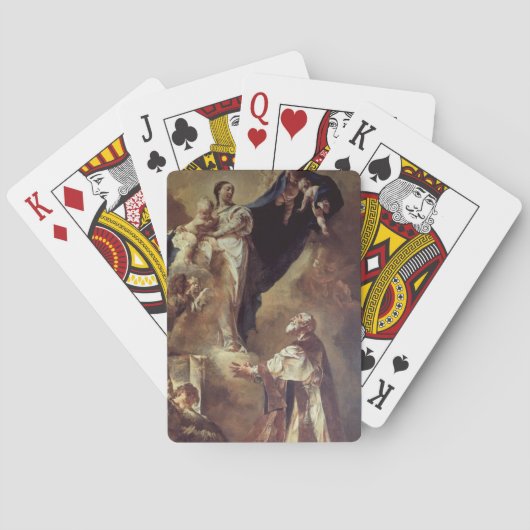 St Philip Neri、172に現われているヴァージンおよび子供 トランプ (裏面)