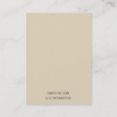 St. Pius Xの聖餐の引用文のバラの神聖なカード 名刺 (裏面)