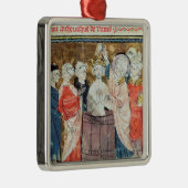 、St. Remigiusランスの洗礼を施すことの司教 メタルオーナメント (右)